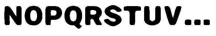 Zendory Black Expanded Narrow Smooth Font UPPERCASE