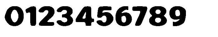 Zendory Black Expanded Smooth Font OTHER CHARS