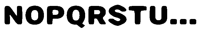 Zendory Black Expanded Smooth Font UPPERCASE
