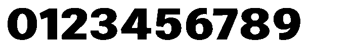 Zendory Black Expanded Font OTHER CHARS
