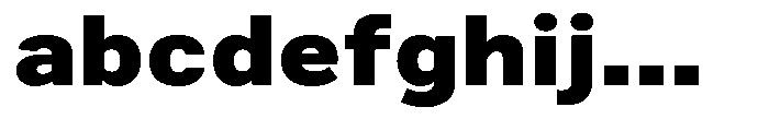 Zendory Black Expanded FONT