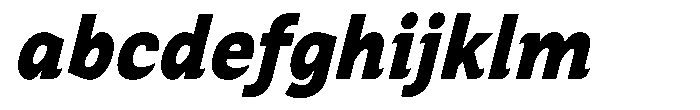 Zendory Black Narrow Italic FONT