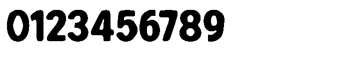 Zendory Black Narrow Smooth Font OTHER CHARS