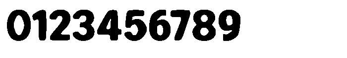 Zendory Black Smooth Font OTHER CHARS