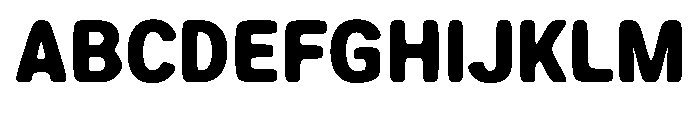 Zendory Black Smooth Font UPPERCASE