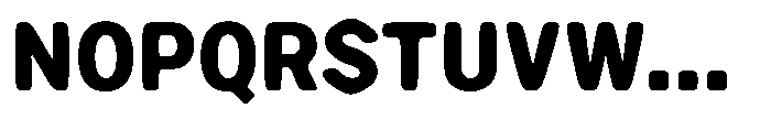 Zendory Black Smooth Font UPPERCASE
