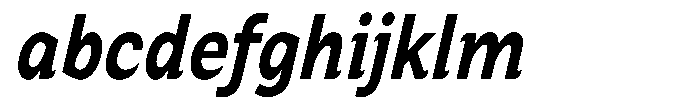 Zendory Bold Condensed Narrow Italic FONT