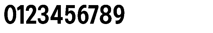 Zendory Bold Narrow Condensed Font OTHER CHARS