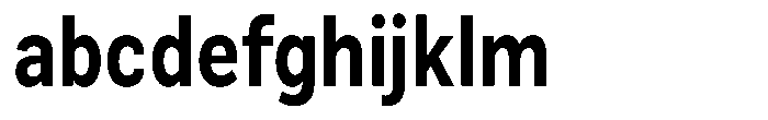 Zendory Bold Narrow Condensed FONT