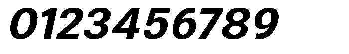 Zendory Bold Narrow Expanded Oblique Font OTHER CHARS