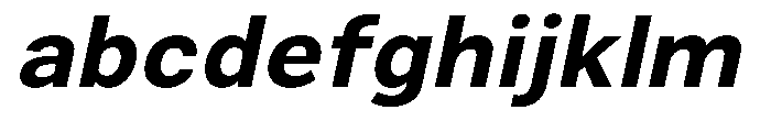 Zendory Bold Narrow Expanded Oblique FONT