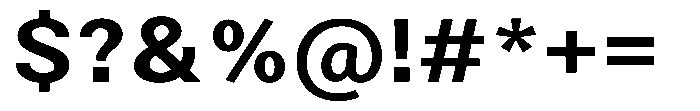 Zendory Bold Narrow Expanded Font OTHER CHARS