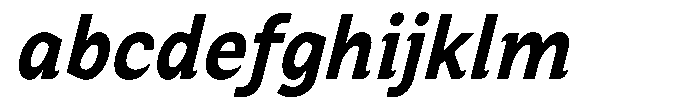Zendory Bold Narrow Italic FONT