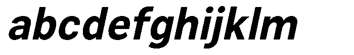 Zendory Bold Oblique FONT