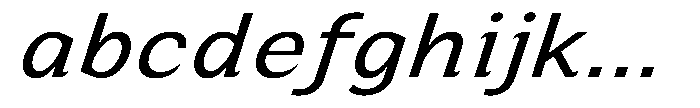 Zendory Expanded Italic FONT