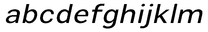 Zendory Expanded Oblique FONT
