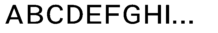 Zendory Expanded Font UPPERCASE