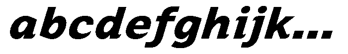 Zendory Extra Bold Expanded Narrow Italic FONT