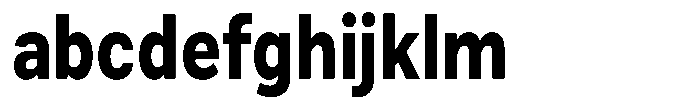 Zendory Extra Bold Narrow Condensed FONT