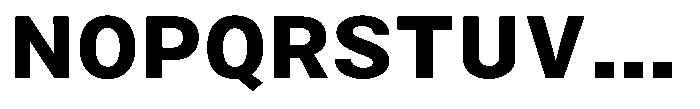 Zendory Extra Bold Narrow Expanded Font UPPERCASE
