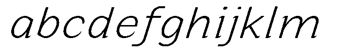Zendory Extra Light Expanded Nr Ital FONT