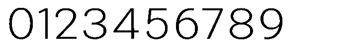 Zendory Extra Light Expanded Font OTHER CHARS