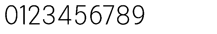 Zendory Extra Light Font OTHER CHARS