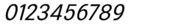 Zendory Italic Font OTHER CHARS