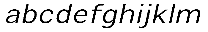 Zendory Light Expanded Oblique FONT