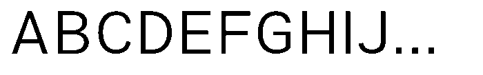 Zendory Light Narrow Expanded Font UPPERCASE