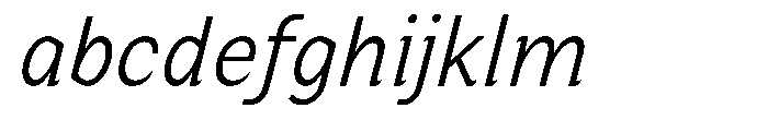 Zendory Light Narrow Italic FONT