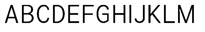 Zendory Light Font UPPERCASE