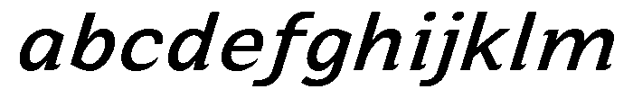 Zendory Medium Expanded Nr Italic FONT