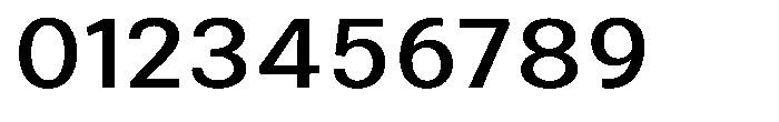 Zendory Medium Expanded Font OTHER CHARS
