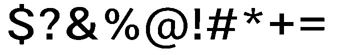 Zendory Medium Narrow Expanded Font OTHER CHARS