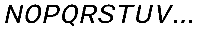 Zendory Narrow Expanded Oblique Font UPPERCASE