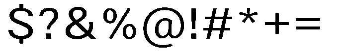 Zendory Narrow Expanded Font OTHER CHARS