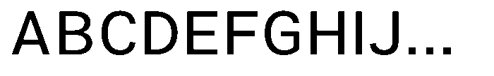 Zendory Narrow Expanded Font UPPERCASE