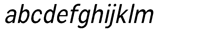 Zendory Narrow Oblique FONT