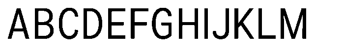 Zendory Narrow Font UPPERCASE