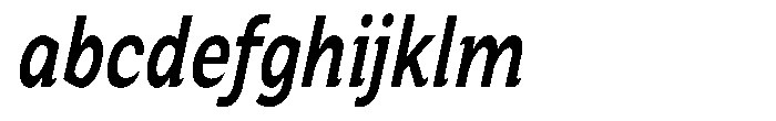 Zendory Semi Bold Condensed Italic FONT