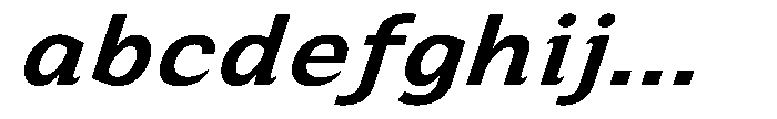 Zendory Semi Bold Expanded Italic FONT