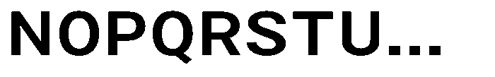 Zendory Semi Bold Expanded Font UPPERCASE
