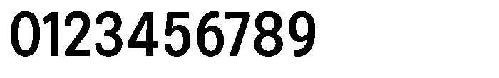 Zendory Semi Bold Narrow Font OTHER CHARS