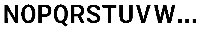 Zendory Semi Bold Font UPPERCASE