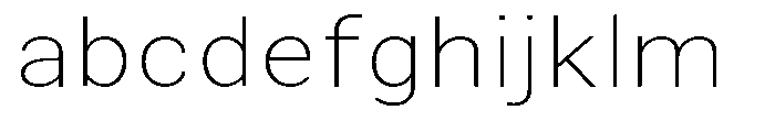 Zendory Thin Expanded FONT