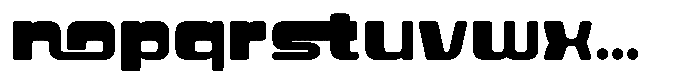 Zenfix Regular Font LOWERCASE