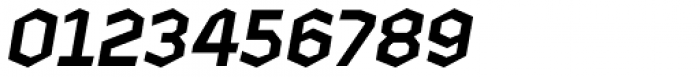 Zenga Bold Italic Font OTHER CHARS