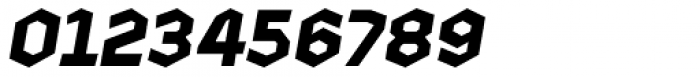 Zenga Extra Bold Italic Font OTHER CHARS