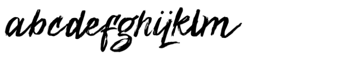 Zenghief Font LOWERCASE